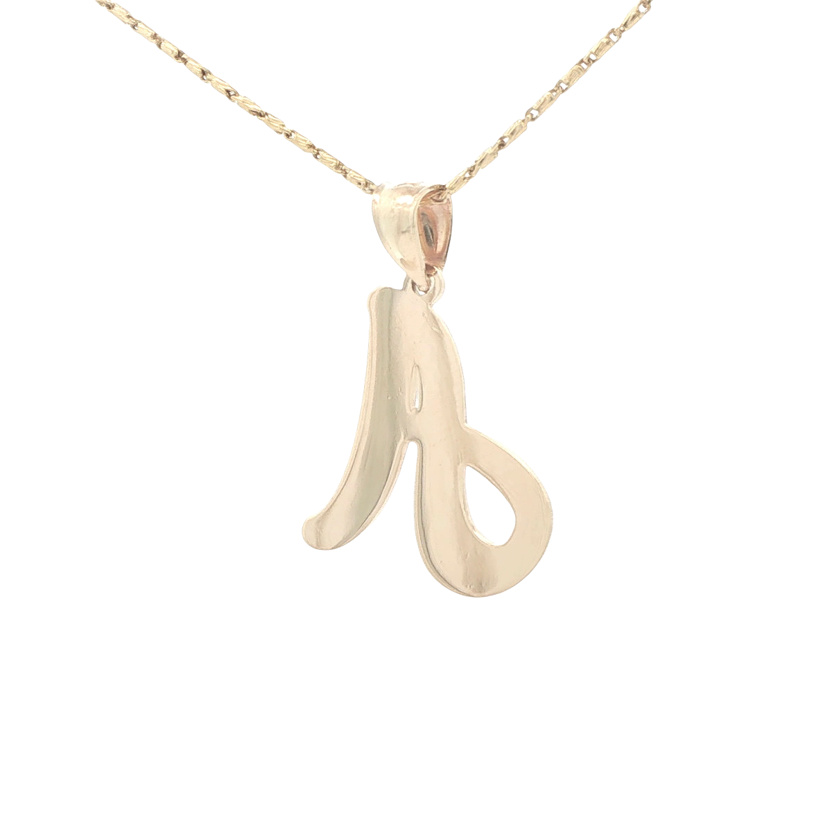 14 KARAT CHARM DC LETTER A