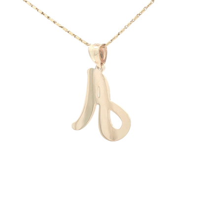 14 KARAT CHARM DC LETTER A