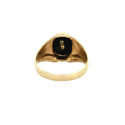 14KR Mason Oval Onyx Ring