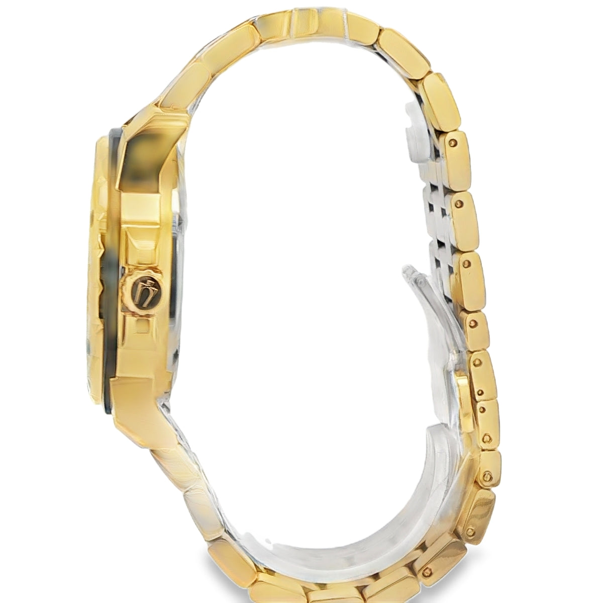 BULOVA AUTOMATIC BLACK FACEMARINE STAR SERIES ROMAN NUMERAL