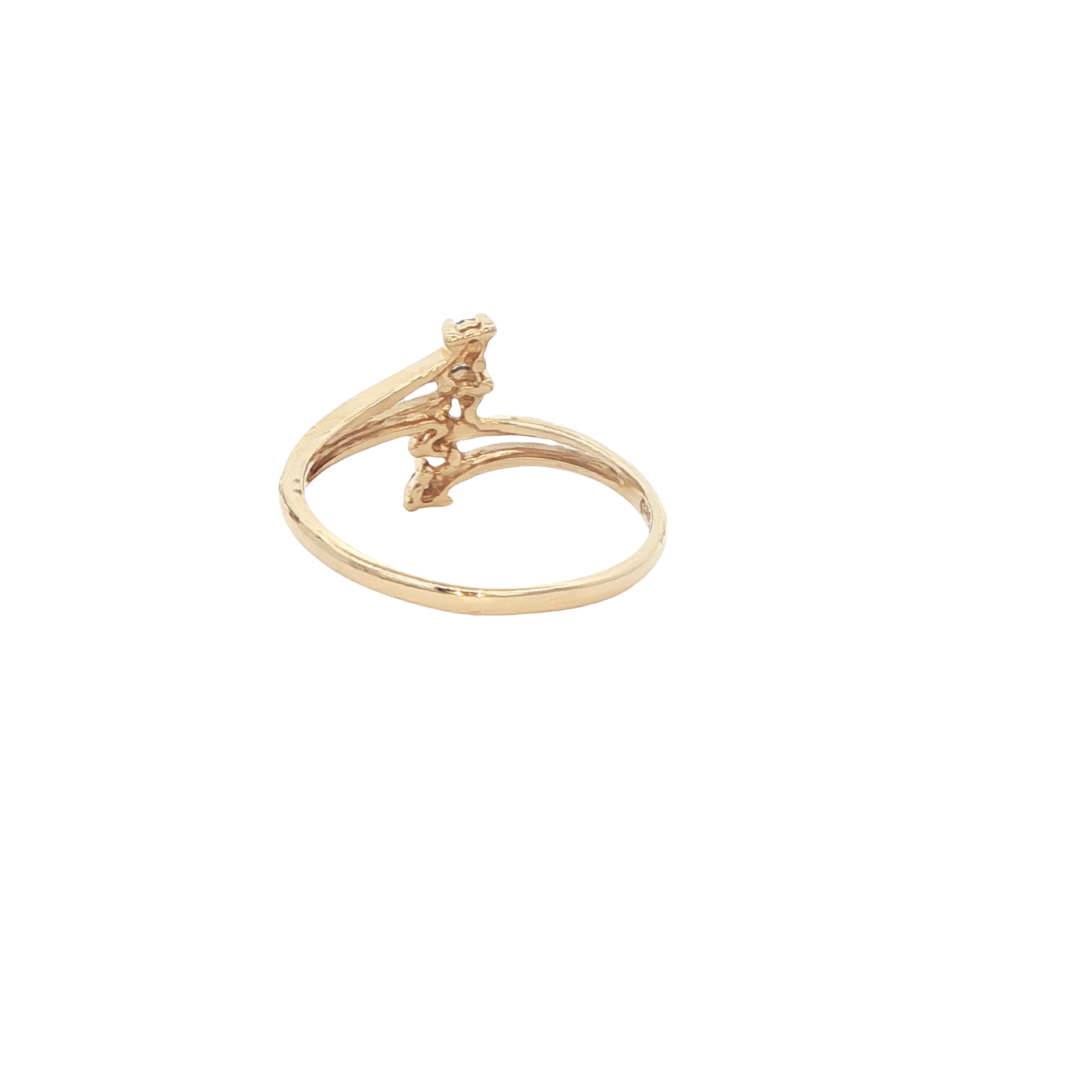 14 KARAT RING SIZE 6.25 WEIGHT: 1.7G : NATURAL DIA
