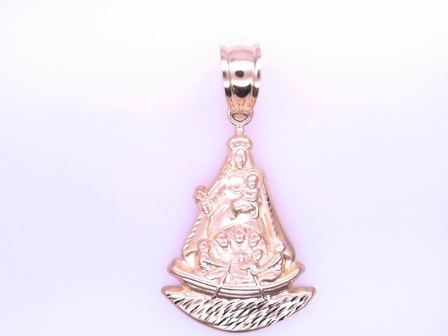 14 KARAT CHARM LENGTH 18 WEIGHT: 3.0G : VIRGEN DE