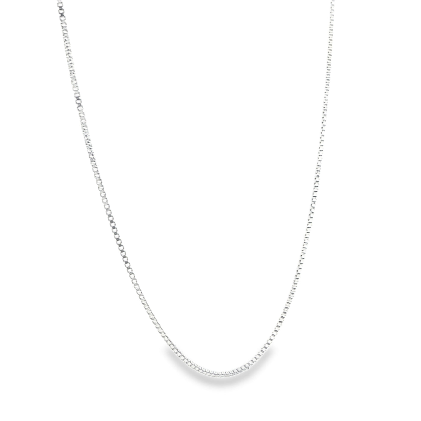 STERLING SILVER BOX CHAIN