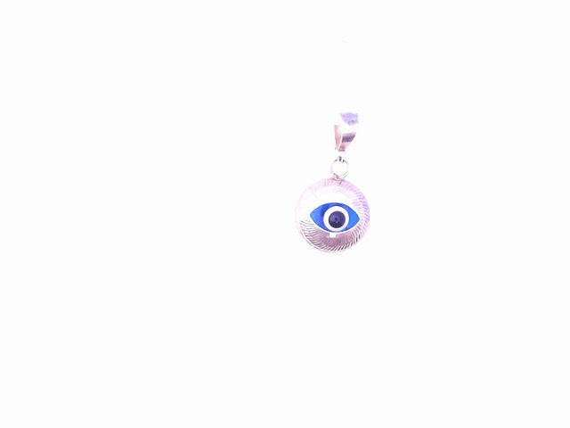 PENDANT 14K 0.7G PENDANT EVIL EYE TEXTURED OJO SAN