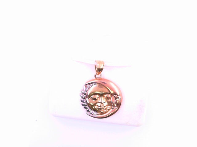 PENDANT 14K 3TSUN 1.6G MOON