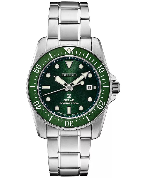 SEIKO AUTOMATIC GREEN DIAL SRPH15 PROSPEX STEEL