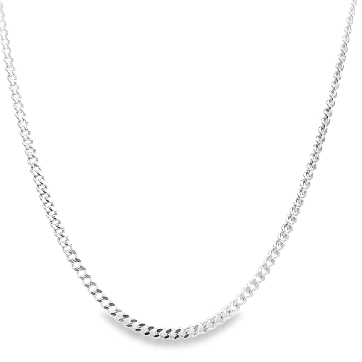 STERLING SILVER CUBAN MIAMI CHAIN