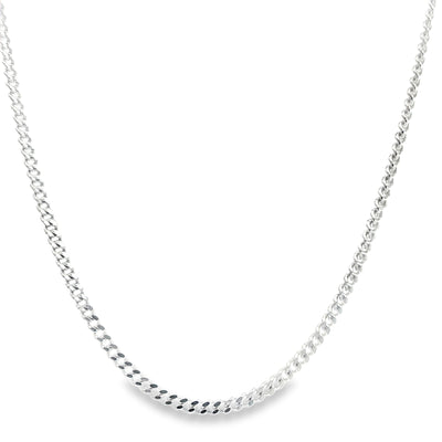 STERLING SILVER CUBAN MIAMI CHAIN