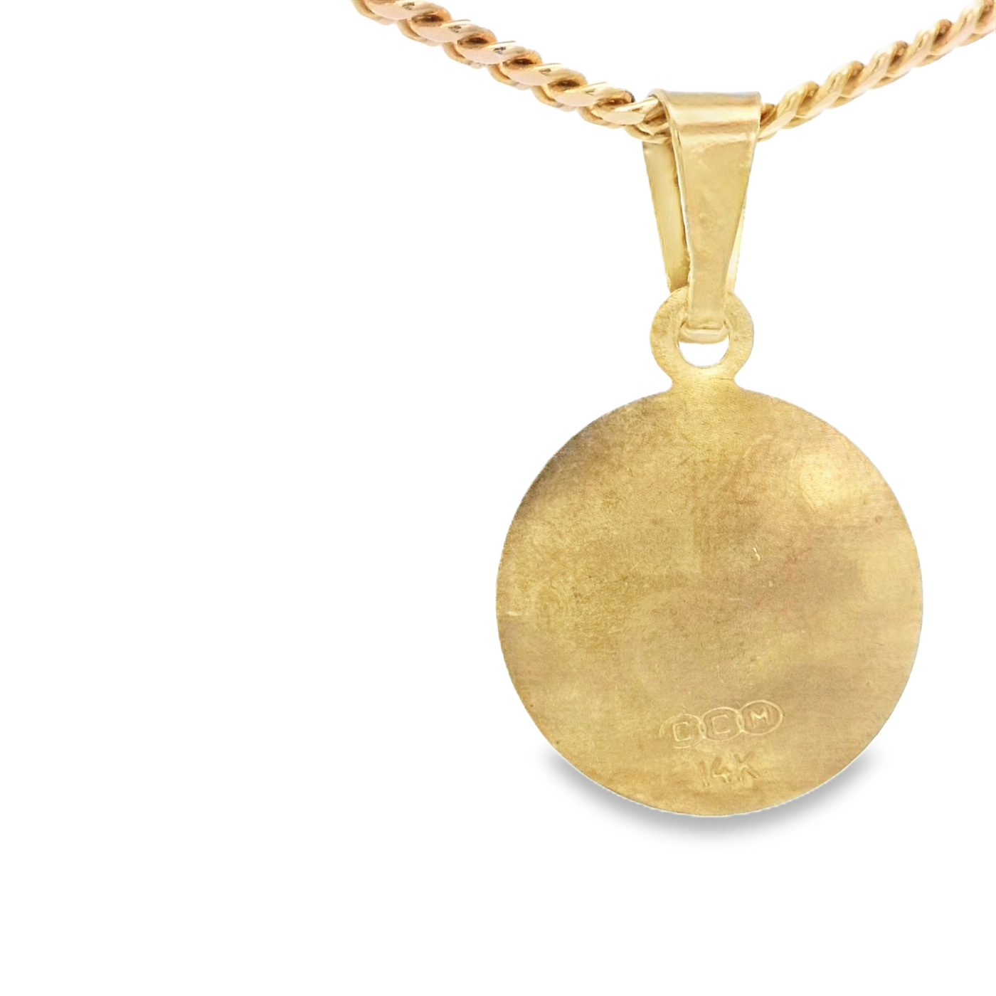 PENDANT 14K ALTA GRACIA CZ RED