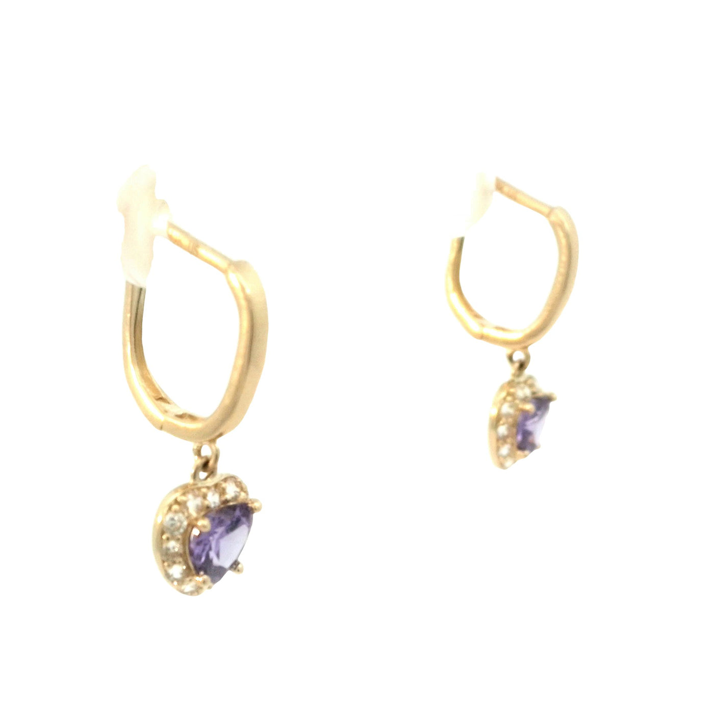 EARRINGS 14 KARAT WEIGHT: 2.5G DANGLE