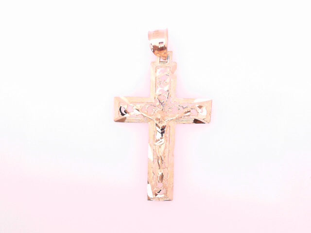 14 KARAT DIAMOND CUT CHARM WEIGHT: 4.3G : DC JESUS