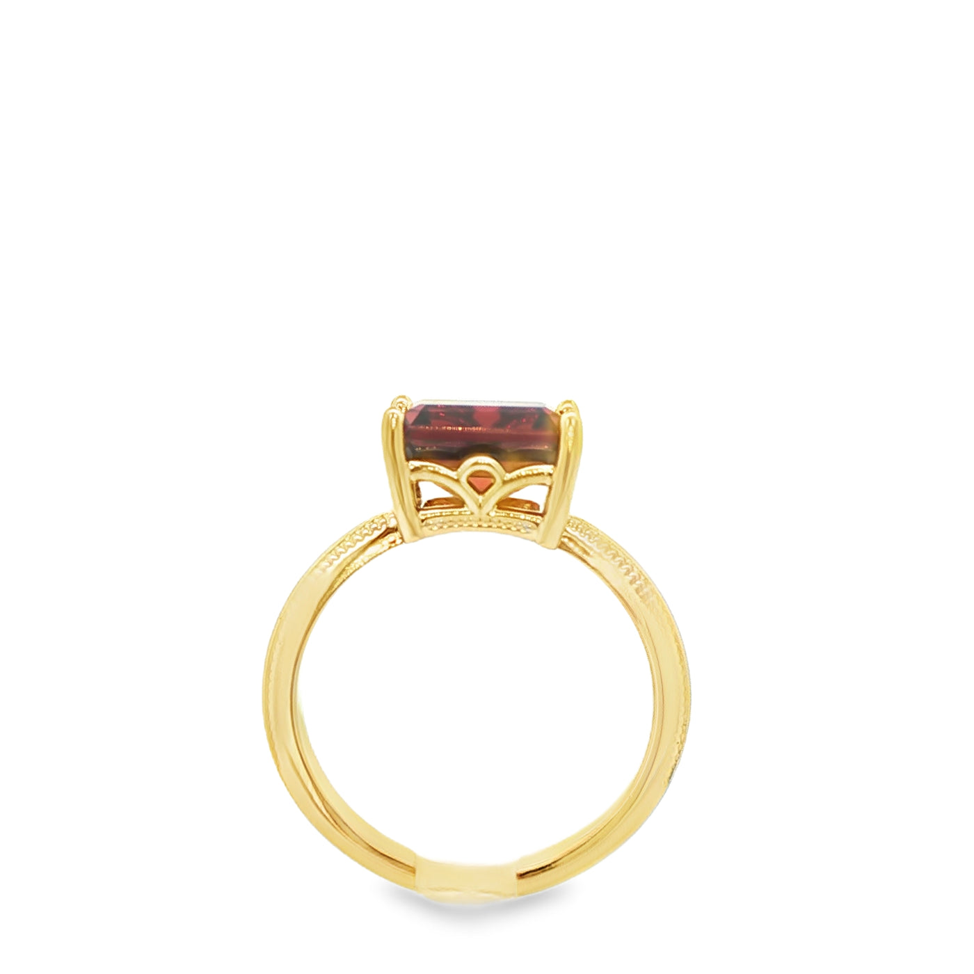 14 KARAT FASHION RING SIZE 7 WEIGHT: 4.4G : NATURA