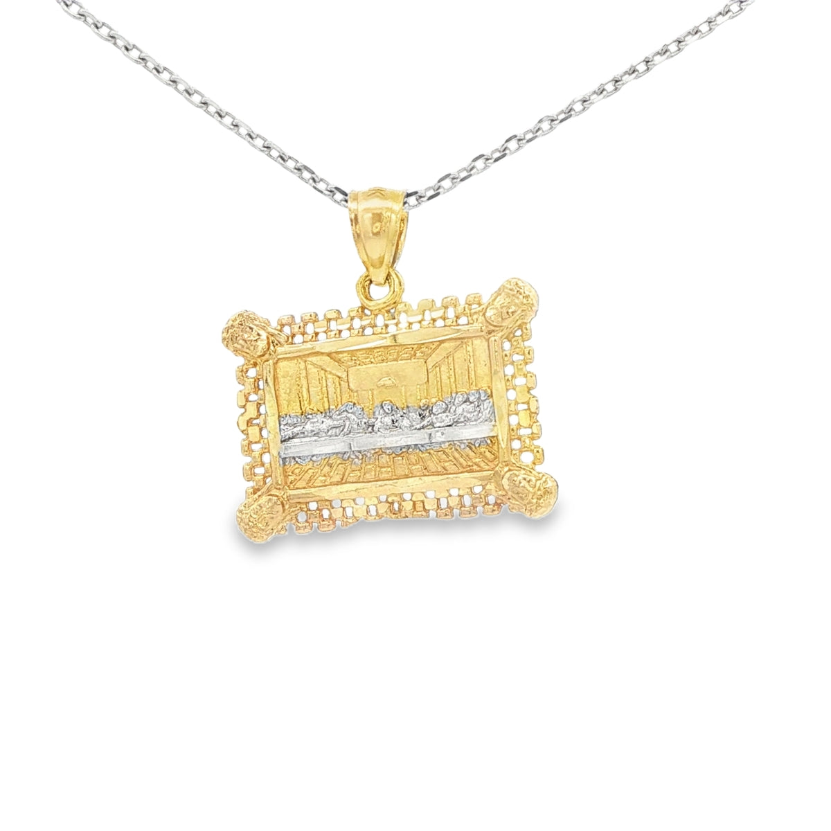 PENDANT 14K LAST DINNER LAST DINNER 2TONE