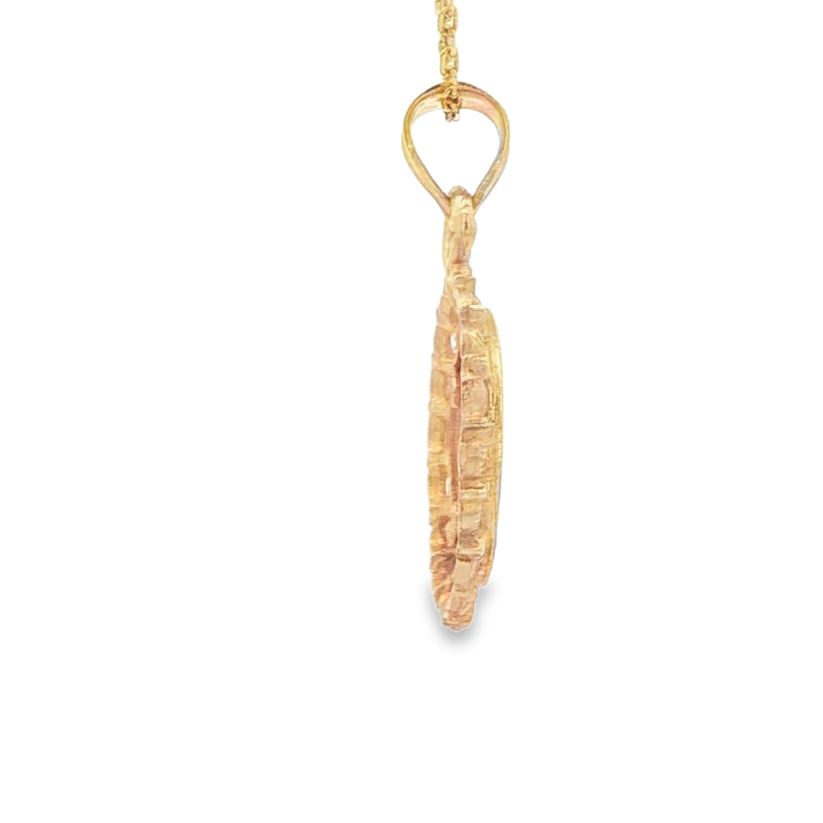 PENDANT 14K 2.1G SAGITARIOUS 2TONE