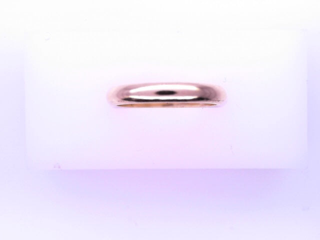 18 KARAT RING SIZE 7 WEIGHT: 4.0G : 2.6MM BAND