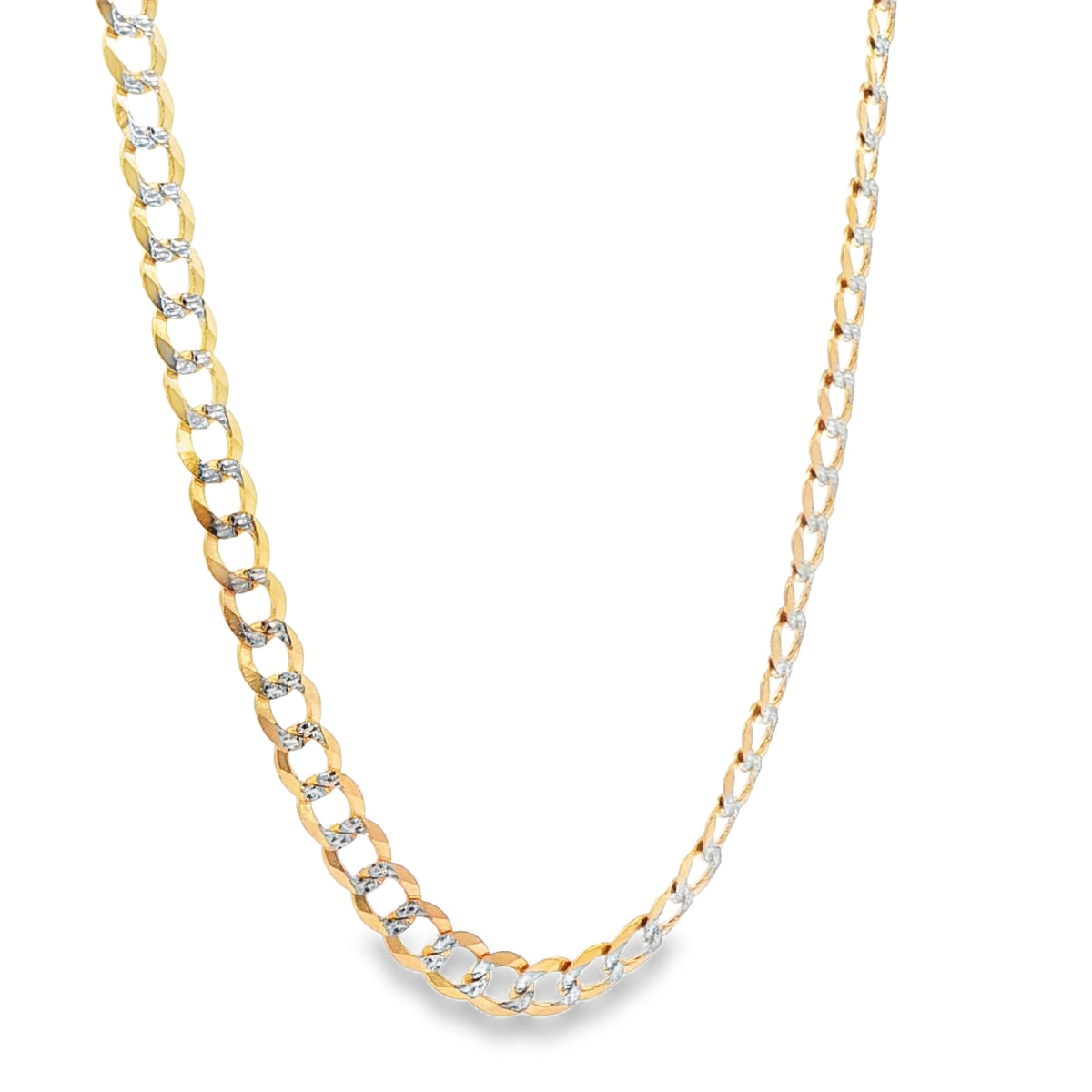 14 KARAT CUBAN MIAMI CHAIN DC PAVE