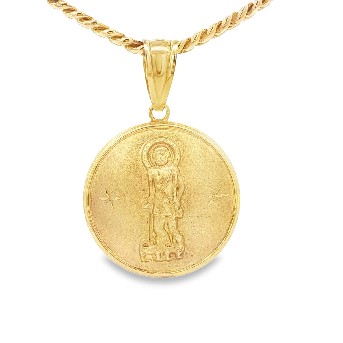 14 KARAT CHARM WEIGHT: 0.7 : DIOS ME BENDIGA BLACK