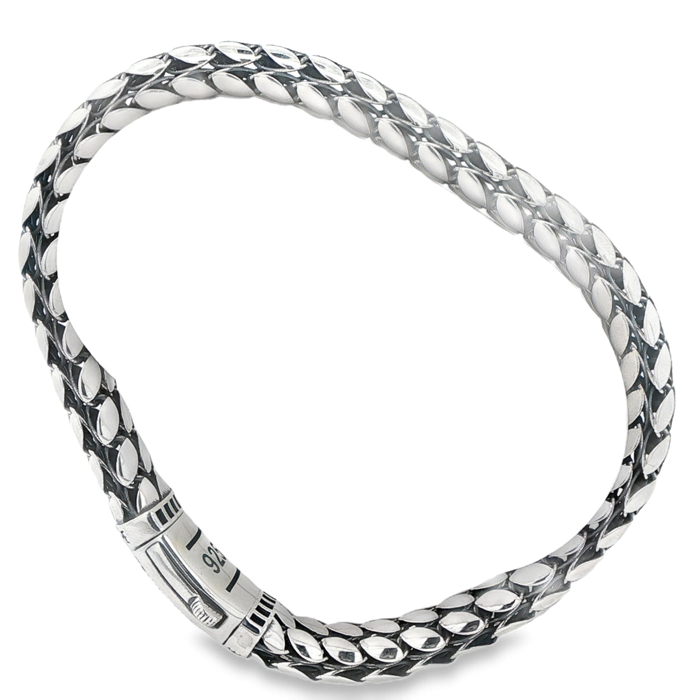 STERLING SILVER BRACELET 9MM