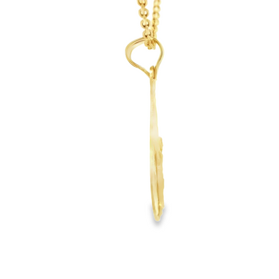 14KP Jesus DC TriGold Tear