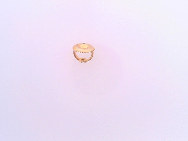 14 KARAT EARRINGS WEIGHT: 0.2G : EAR BACK PAD