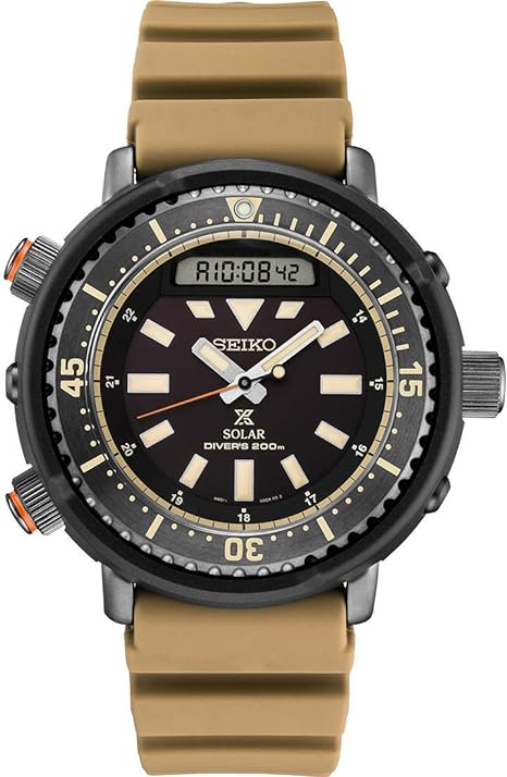 Seiko Men's SNJ029 Prospex Rubber Watch