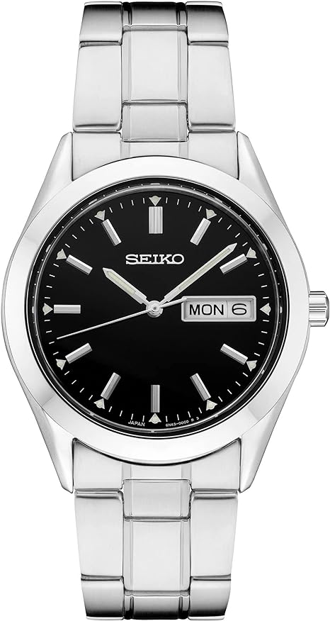 Seiko Men's SUR361 Essentials Stainless Steel Watch