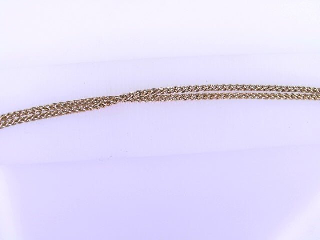 CHAIN 14KC 6.1G WHEAT 20'' OPEN WHEAT
