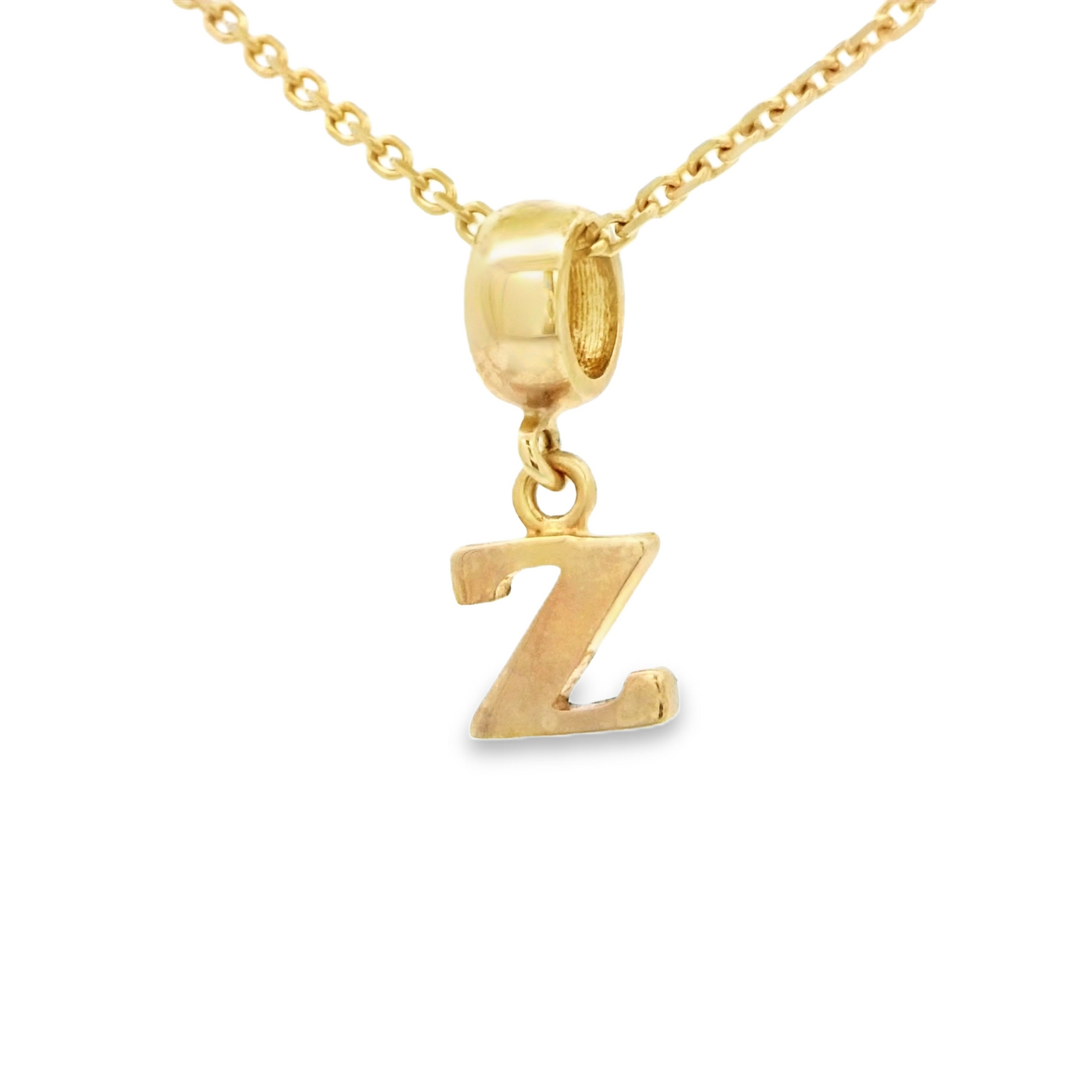 PENDANT 14K Z Letter BailRing