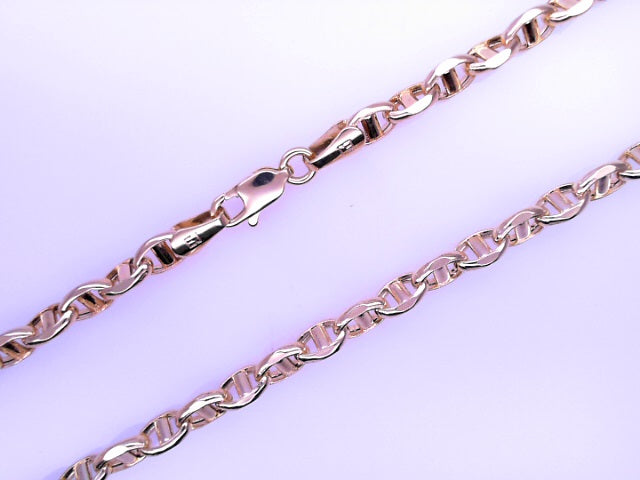 14 KARAT MARINE CHAIN LENGTH: 20 WEIGHT: 9.6G : 4M