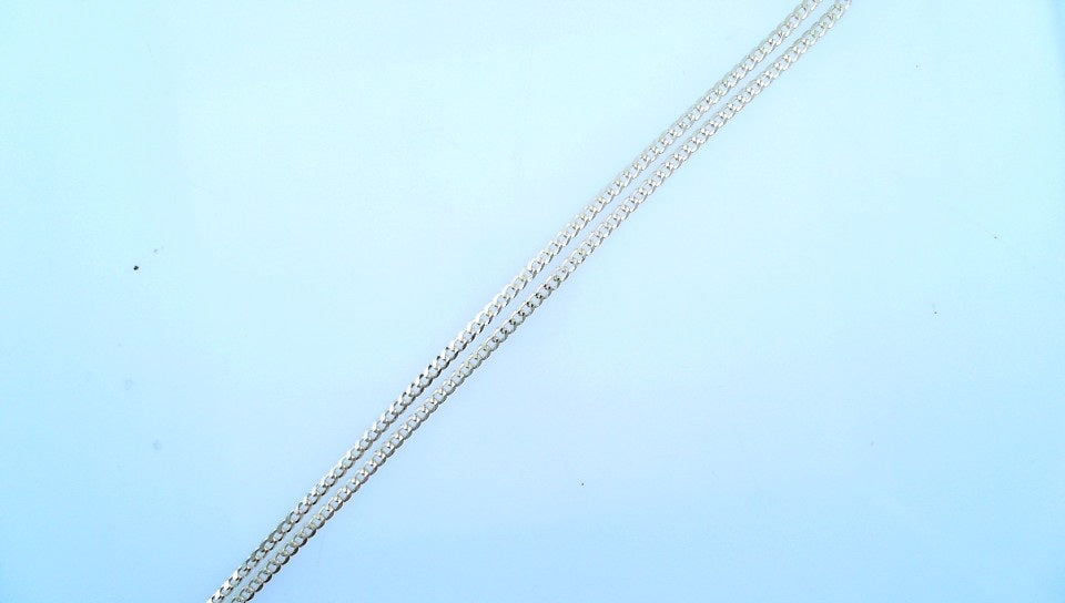14 KARAT CUBAN ITALIAN CURB CHAIN LENGTH: 20 WEIGH