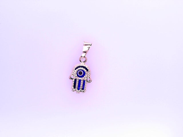 14 KARAT DIAMOND CUT CHARM JESUS CROSS CIRCLE BACK