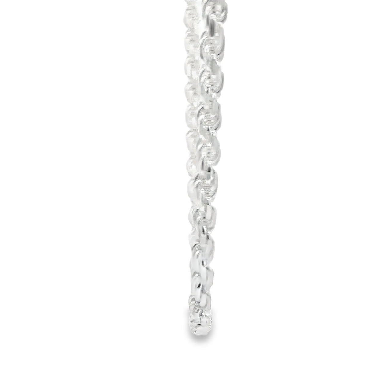 STERLING SILVER ROPE CHAIN LENGTH: 22 4.2MM