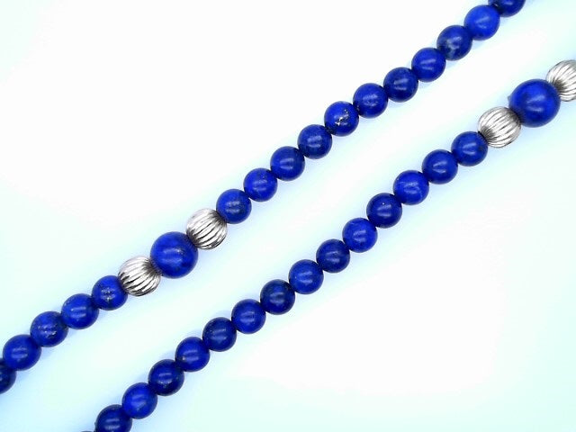 14 KARAT NECKLACE LENGTH 24 WEIGHT: 33.9 : 6MM LAP