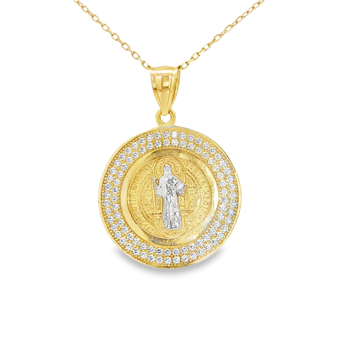 14 KARAT CHARM WEIGHT: 2.5 : GUADALUPE ROUND DC ST