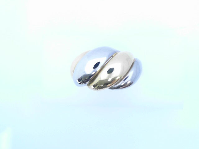 18 KARAT RING SIZE 5 WEIGHT: 8.5G
2TONE DOME SWIR