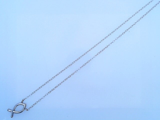 14 KARAT CABLE LINK CHAIN LENGTH: 17 WEIGHT: 1.0G