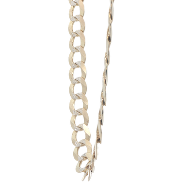10 KARAT CUBAN ITALIAN CURB CHAIN LENGTH: 30