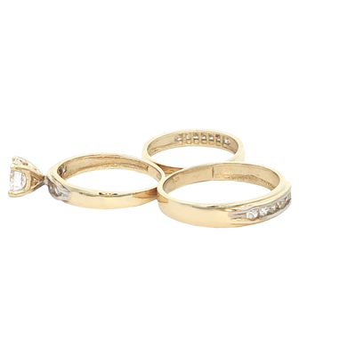 14 KARAT RING SIZE 7 WEIGHT: 3.2G SIZE/ OTHER: 3.5