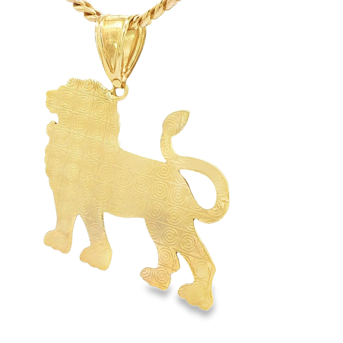 14 KARAT CHARM WEIGHT: 6.5G : LION FULL BODY