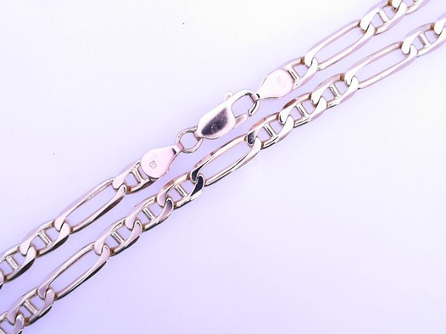 14 KARAT FIGARO CHAIN LENGTH: 24 WEIGHT: 15.9G : 3