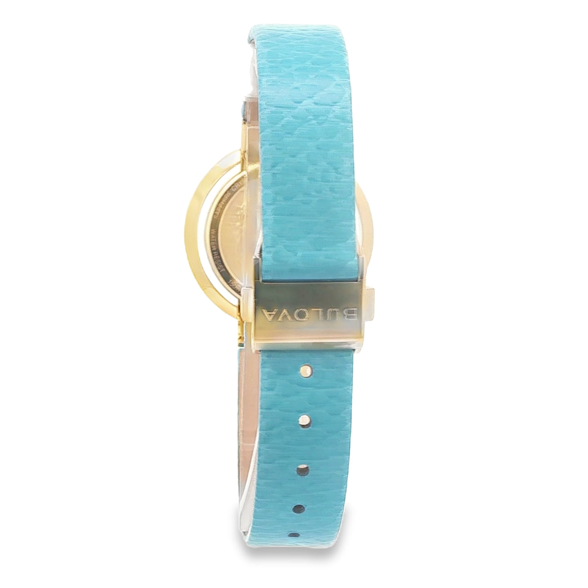 BABY BLUE MARBLE FACE BULOVA