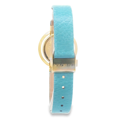 BABY BLUE MARBLE FACE BULOVA