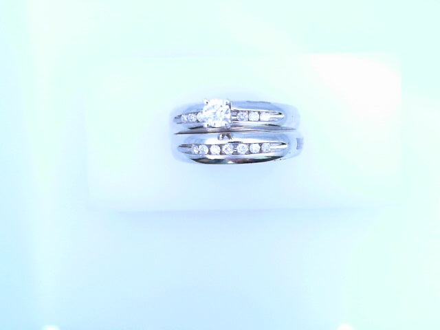 10KRW 3.6G Wedding Set Diamond #7 0.40ct