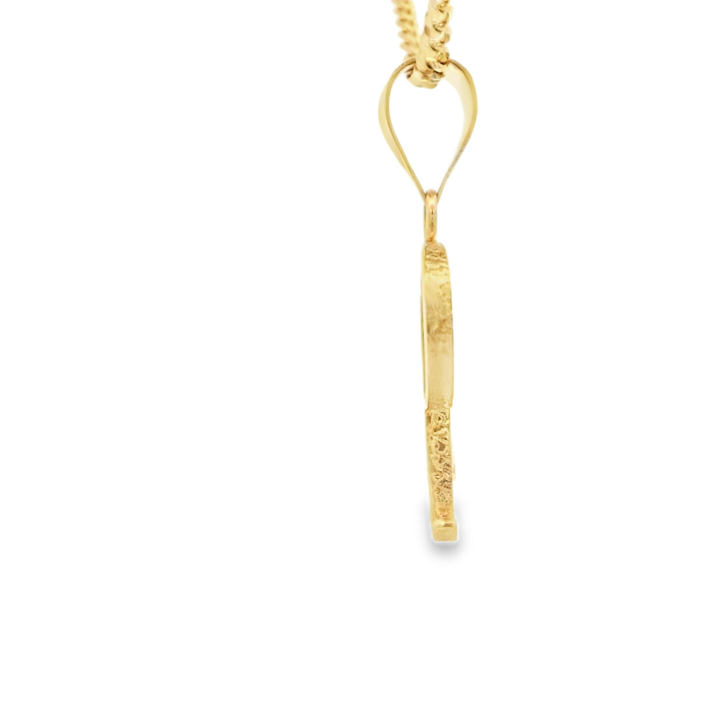 PENDANT 14K CZ LETTER P