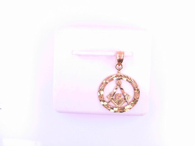 PENDANT 14K MASON 1.3G