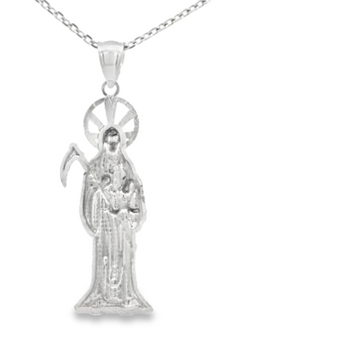 14KP WHITE  SANTA MUERTE