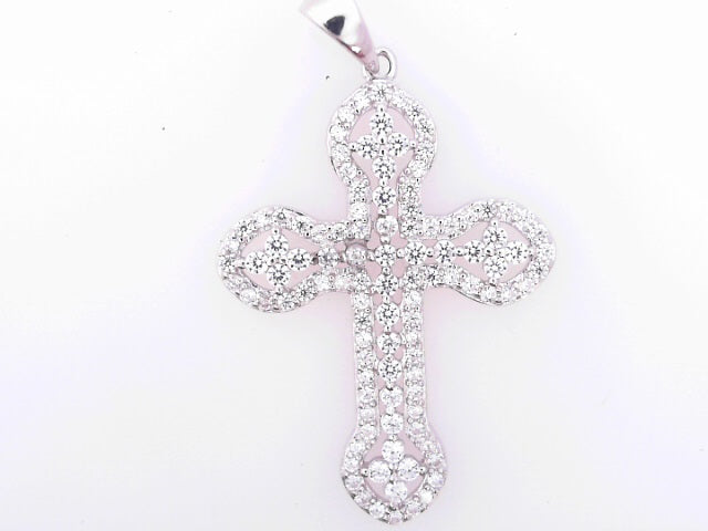 WHITE STERLING SILVER CHARM WEIGHT: 1.9G
SIZE/ OT