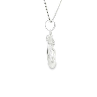 STERLING SILVER CHARM ANCHOR ROPE