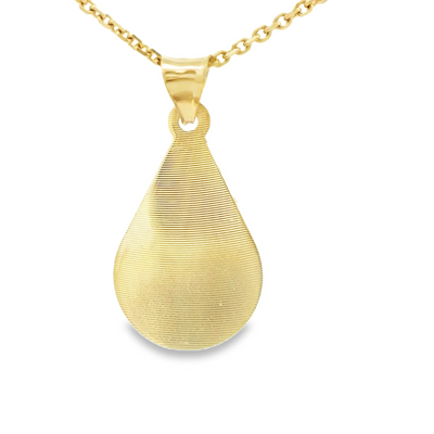 14KP Jesus DC TriGold Tear