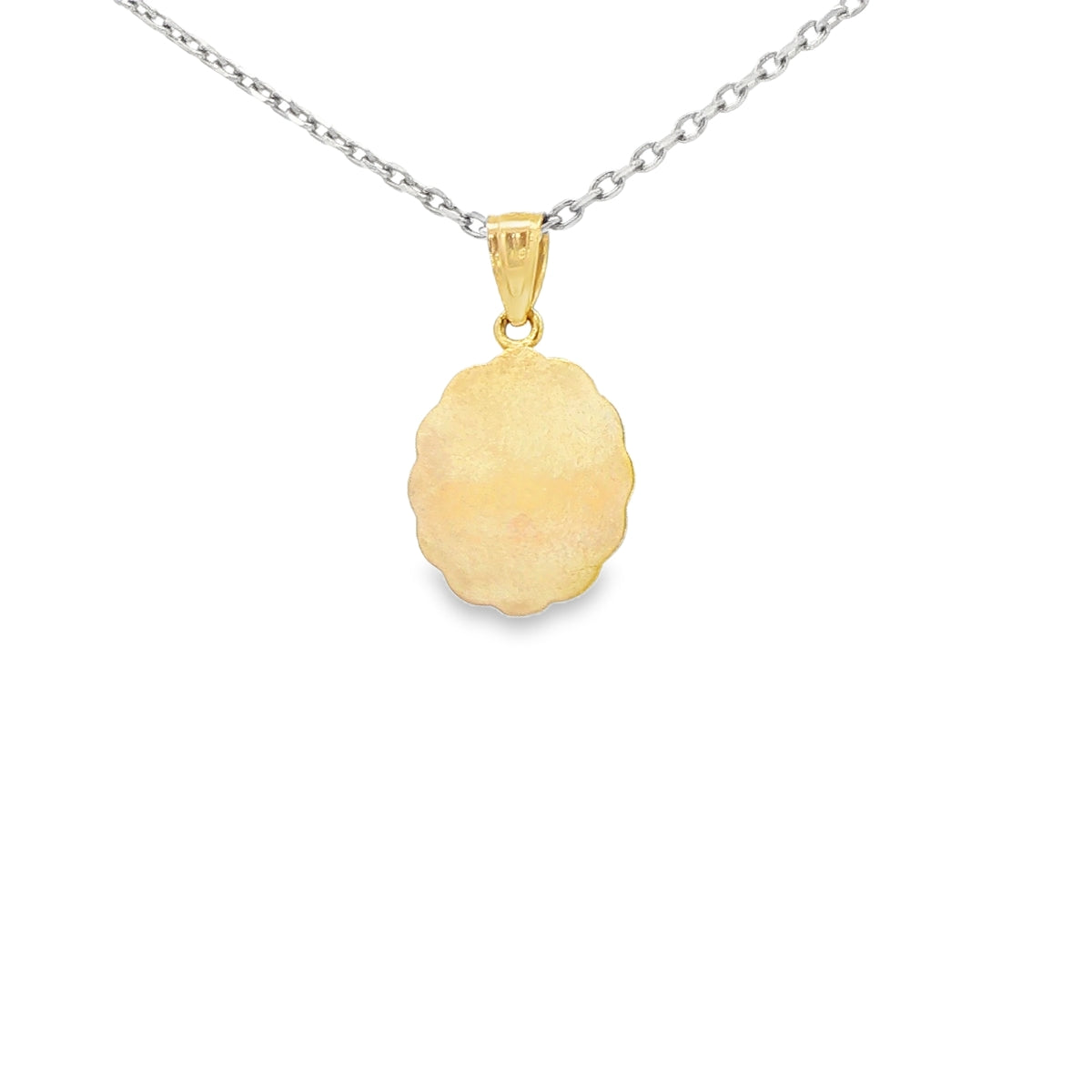 14K PENDENT BAPTISM MEDAL
